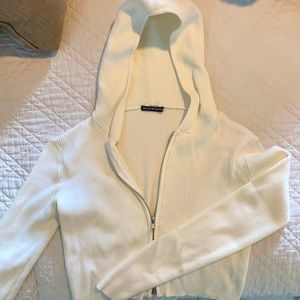 Long sleeve zip up with hood